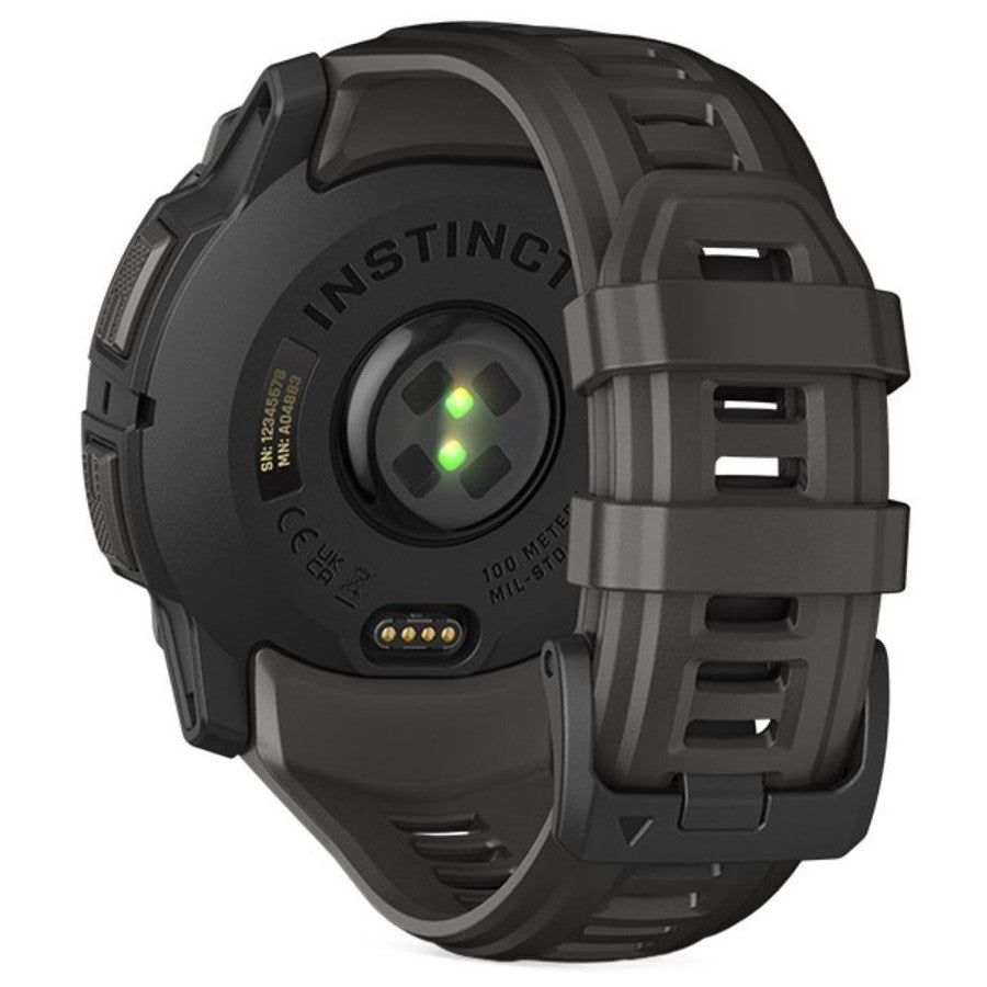 Garmin Instinct 3 50mm AMOLED Smart Watch (Black/Charcoal)
