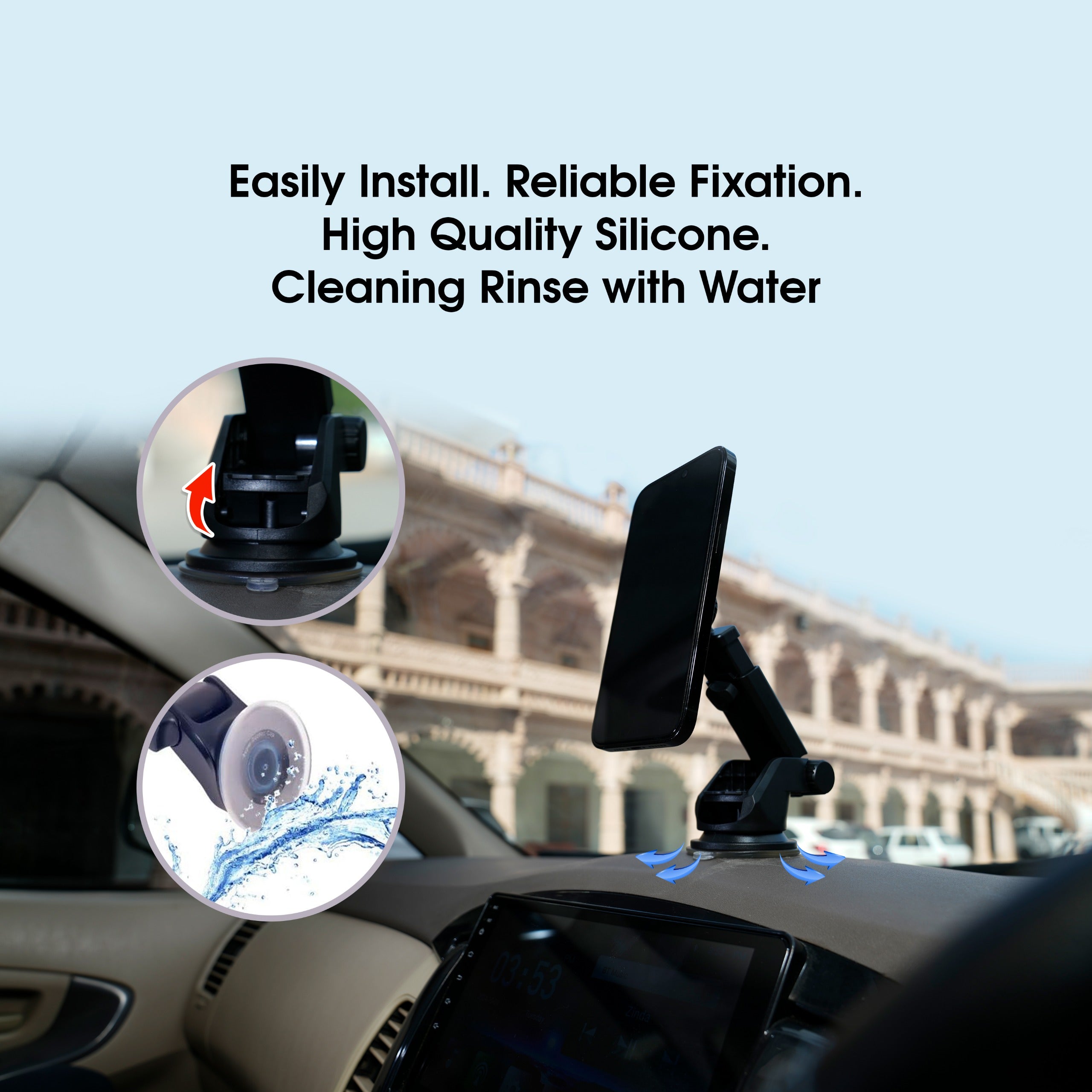 Ants & Ape  Phone Magnetic Mount windscreen Dashboard Cell Phone Holder Rotatable Swing 360 Degree Phone Holder for iPhone x xs 11 12 13 14 15 16 pro max Samsung s20 s21 s22 s23 s24 Fe Plus Ultra