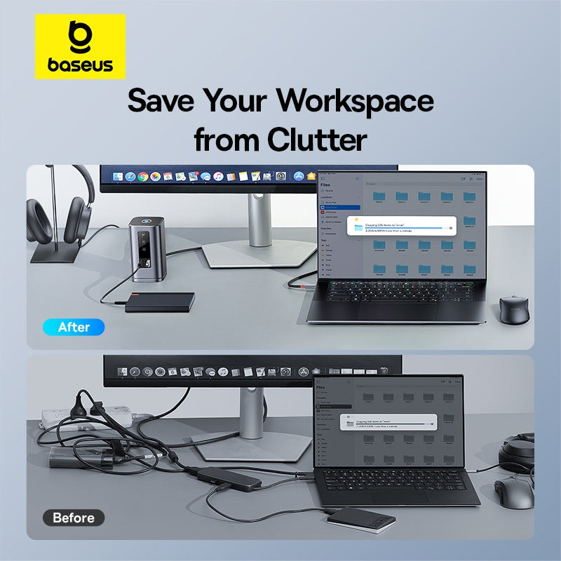 Baseus Spacemate Series 11-in-1 (WIN) Docking Station Space