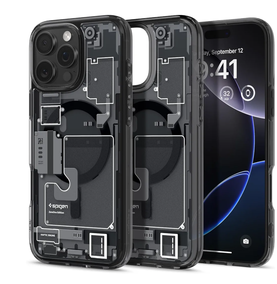 SPIGEN Ultra Hybrid Neo One MagFit for iPhone 15 Pro, Compatible with MagSafe Magnetic Ring, Sleek Internal Design Air Cushion TPU Bumper Raised Edges Cover