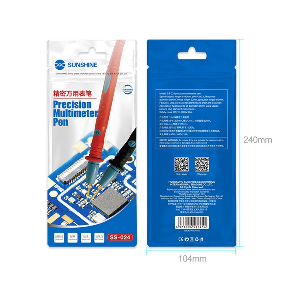 SUNSHINE SS-024 Multimeter Pen (Sharp Point)