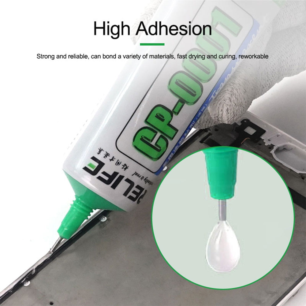 RELIFE CP-0001 Transparent Glue For Phone Frame / Display / Back Cover Repair 50ml