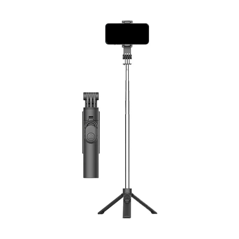 Stainless Steel Selfie Stick Tripod Bluetooth Mini Size - YS03