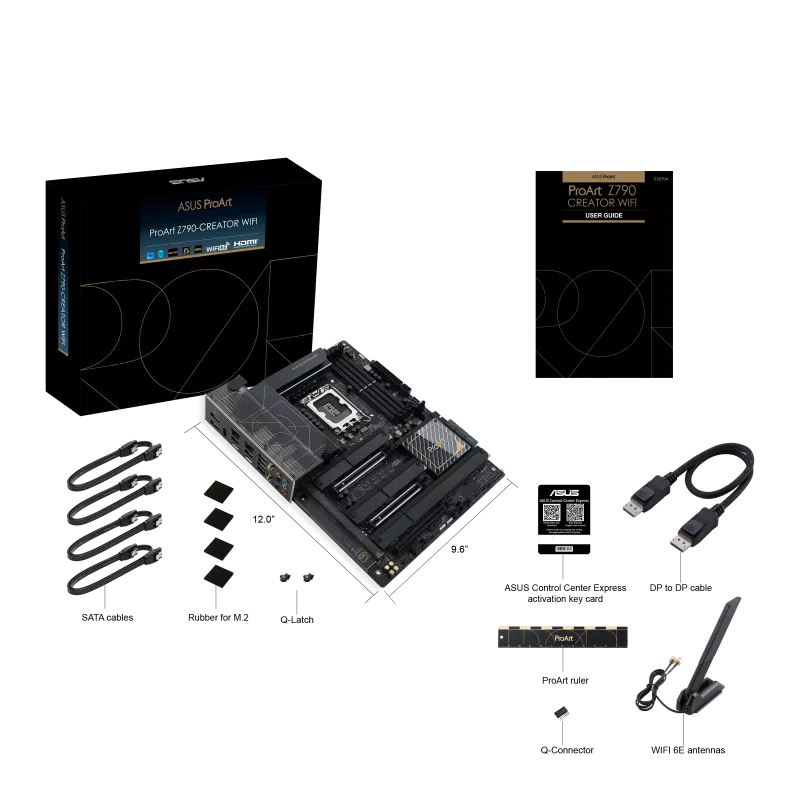 ASUS ProArt Z790-CREATOR WIFI Motherboard - LGA 1700, DDR5, Thunderbolt 4