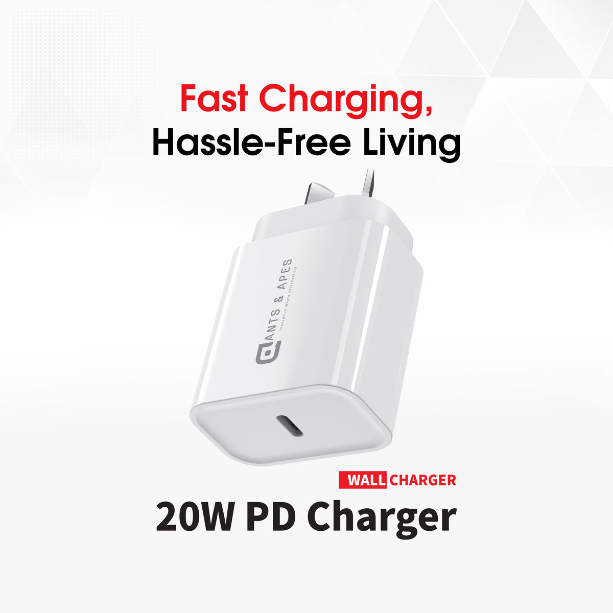 Ants & Apes 20w Pd C Gan Universal Fast Charger Ipad 10 11 12.9 13 Pro Smartphone Ear Buds Speakers iphone 12 13 14 15 16 Pro Max Plus Galaxy s22 23 24 25 Plus Fe Ultra