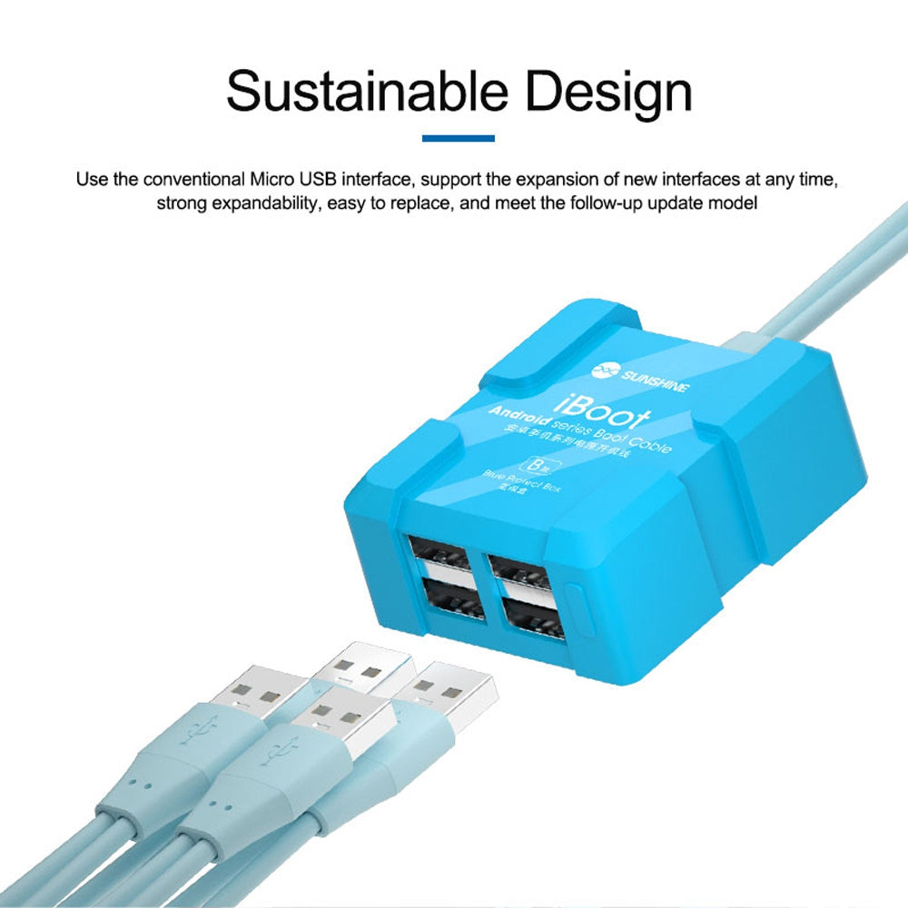SUNSHINE IBOOT Type B Android Phone Series Power Cable / V2.0