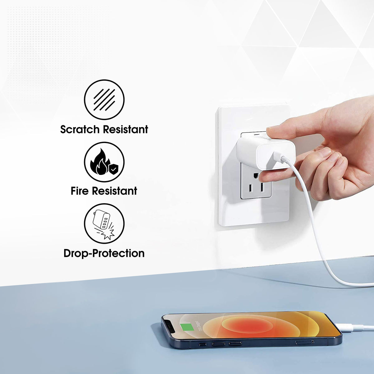 Ants & Apes 20w Pd C Gan Universal Fast Charger Ipad 10 11 12.9 13 Pro Smartphone Ear Buds Speakers iphone 12 13 14 15 16 Pro Max Plus Galaxy s22 23 24 25 Plus Fe Ultra
