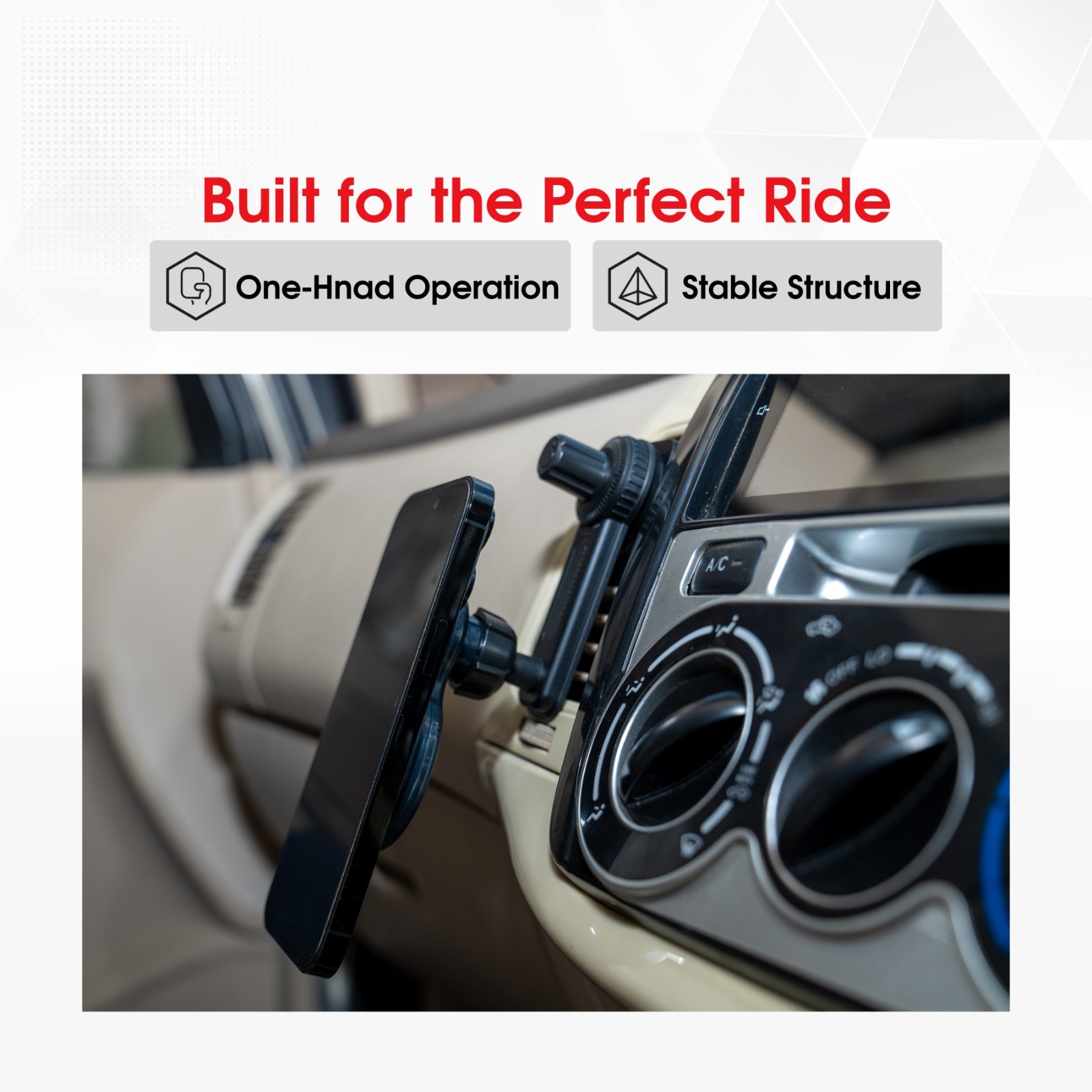 Ants & Apes Halo Magsafe Car Vent Phone Magnetic Ring Mount Cell Phone Holder Rotatable Swing 360 Degree Phone Holder for iPhone x xs 11 12 13 14 15 16 pro max Samsung s20 s21 s22 s23 s24 Fe Plus Ultra