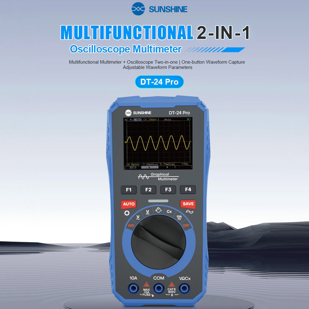 SUNSHINE DT-24 Pro Oscilloscope Multimeter