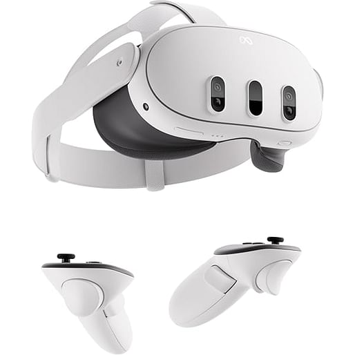 Meta Quest 3 512GB Mixed Reality Headset - Immersive Gaming & Fitness Experiences | 4K Resolution & Infinite Display | Spatial Audio