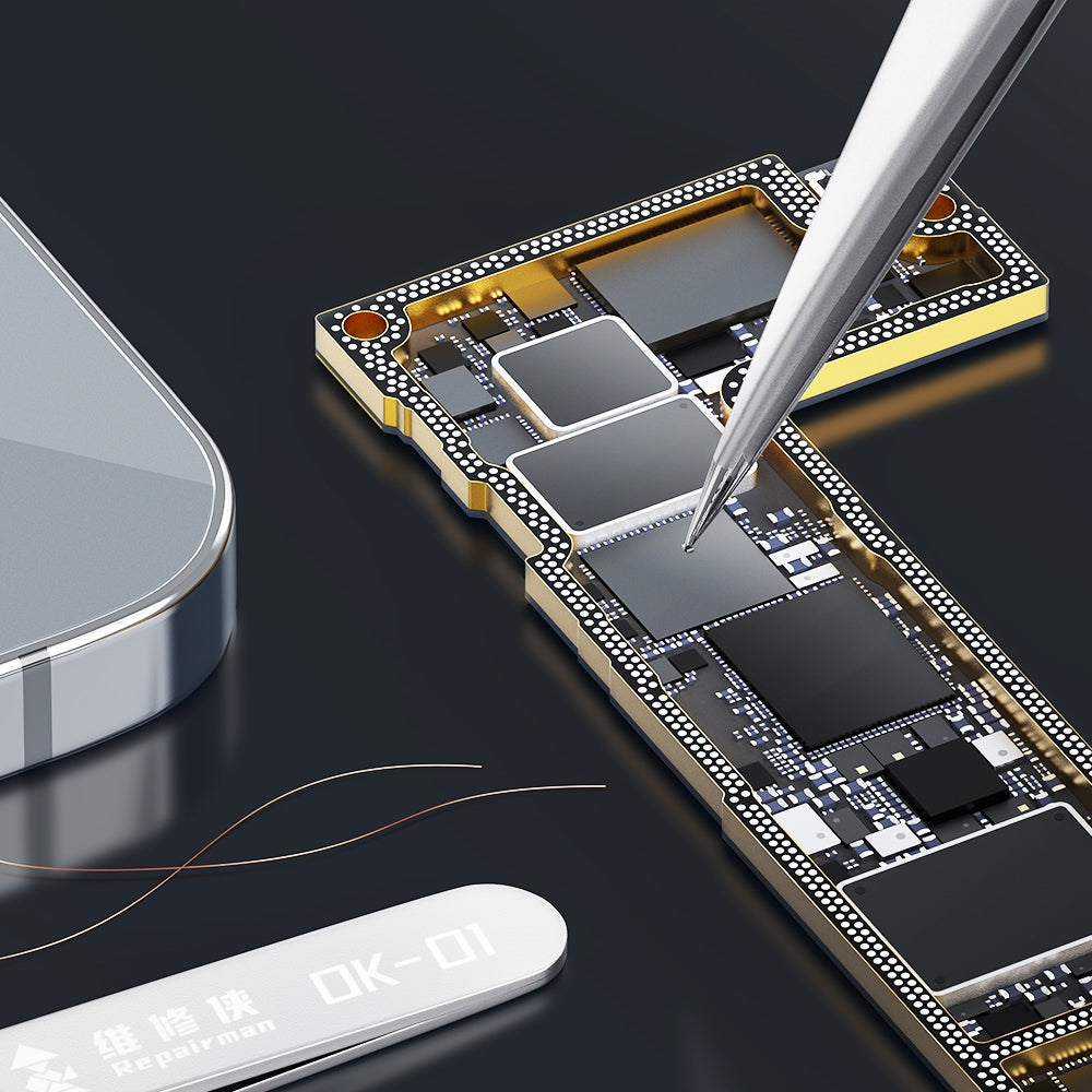 QianLi RepairMan OK-01 Precise Long Sharp Tip Tweezer