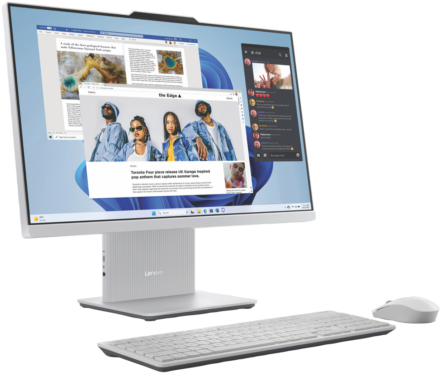 Lenovo IdeaCentre AIO 3 27IRH9 – 27” All-in-One Desktop | Core i7-13620H | 16GB RAM | 1TB SSD | EX DEMO