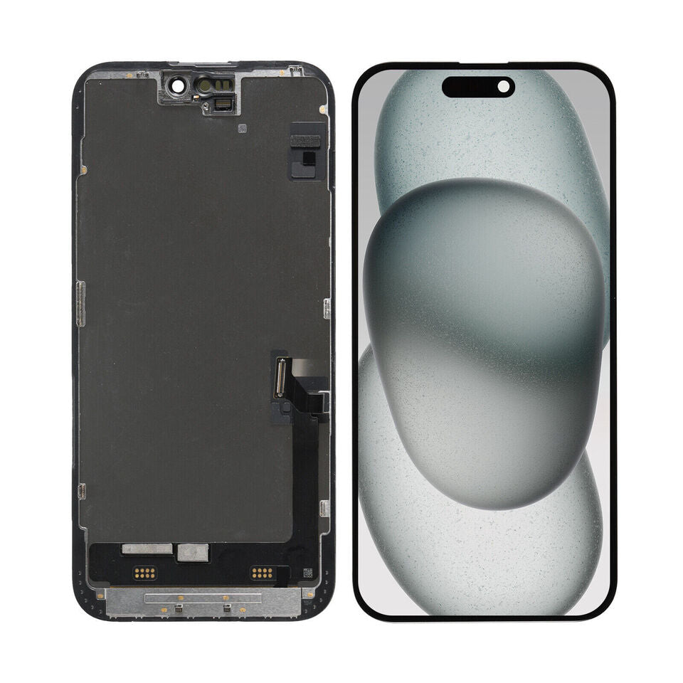 Red Incell LCD Assembly for iPhone 15 Plus Screen Replacement