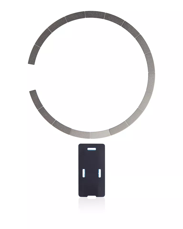 Wireless Charging Magnet Compatible for iPhone 14 / 14 Plus / 15 / 15 Plus (Purple)
