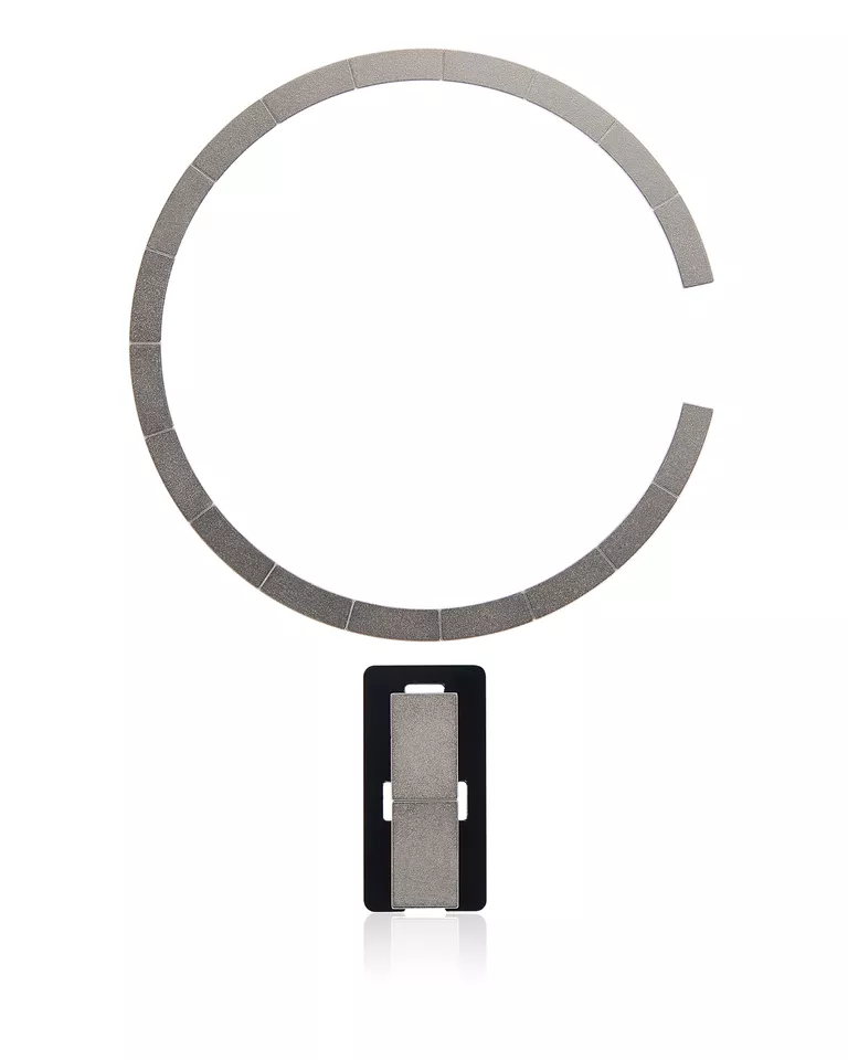 Wireless Charging Magnet Compatible for iPhone 14 / 14 Plus / 15 / 15 Plus (Purple)