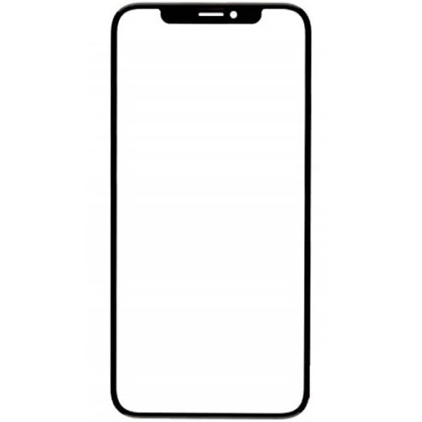 yellow Front Screen Outer Glass With OCA for iPhone X / XS