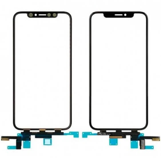 Yellow Glass with Touch with OCA for iPhone X