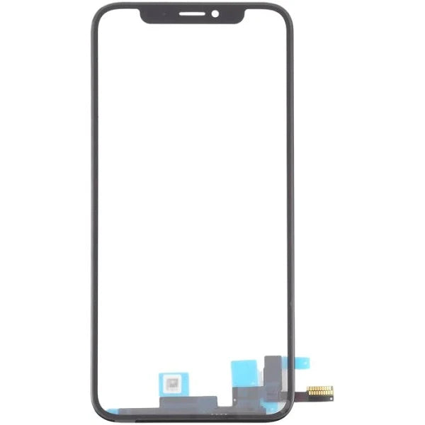 Yellow Glass with Touch with OCA (NO IC) for iPhone X (Brown)