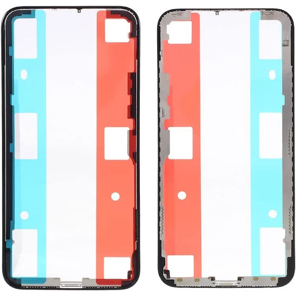 Front LCD Screen Bezel Frame With 3M Glue for iPhone X (BQ7) (Pack of 10)