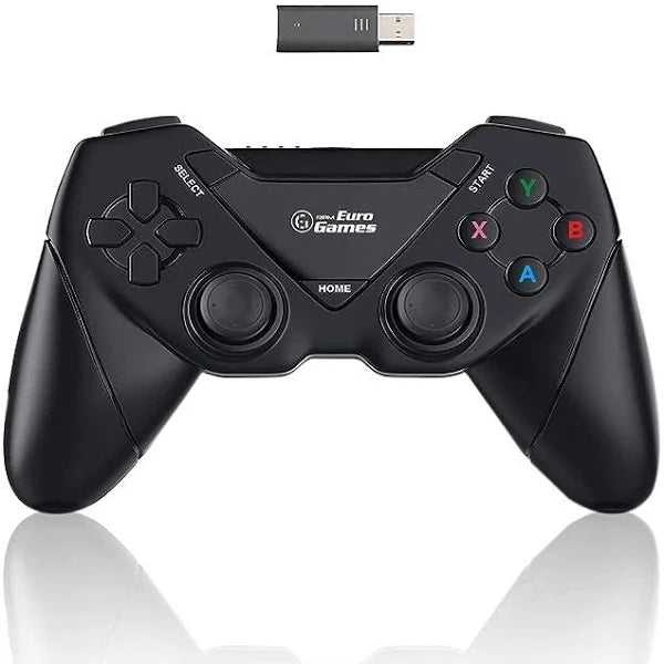 Marvo USB Wired Gaming Controller Gamepad For PC/Laptop Computer(Windows XP/7/8/10/11) & PS3 & Android & Steam - [Black]