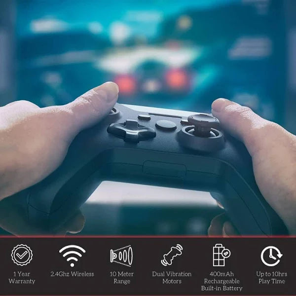 Marvo USB Wired Gaming Controller Gamepad For PC/Laptop Computer(Windows XP/7/8/10/11) & PS3 & Android & Steam - [Black]