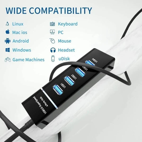 Earldom ET-HUB07 4USB Ports With Fast Data Transfer
