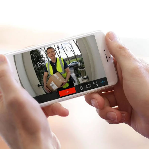 RING Battery Video Doorbell Plus 1536p HD + Video Head-to-toe View