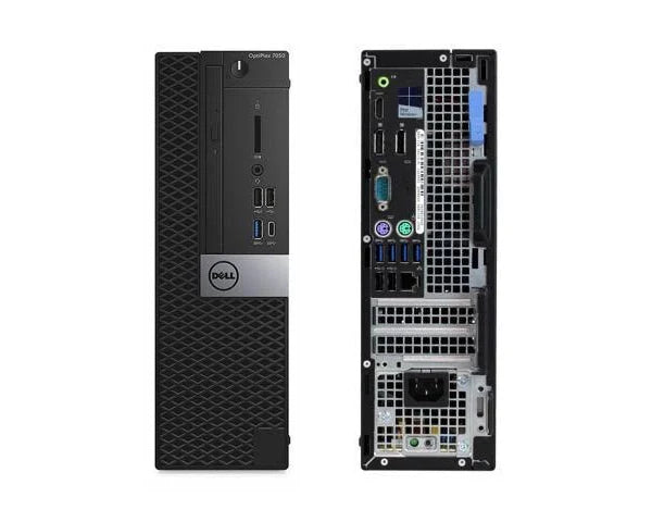 Dell OptiPlex 7050 | Intel 7th Gen i7-7700T Quad Core | 8GB DDR4 | 256GB SSD | Win 11 | Micro Tower (Renewed)