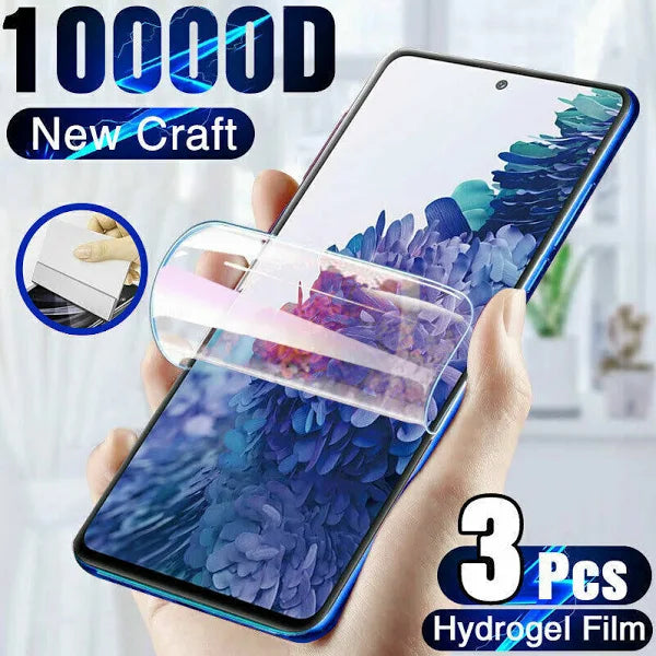 Polymer Screen Guard Gel Nano Soft Phone Screen Protector Samsung galaxy s24/s22/s23/s21 ultra