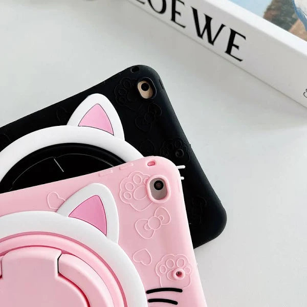 Cat Shockproof Kids Case For Ipad 10.2/10.5/9.7