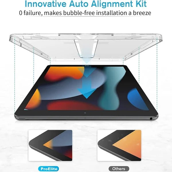 Pbuddy Original Tempered Glass Screen Protector Screen Guard For Apple IPad 5 6 7 8 9 10 Pro-11, Pro-12.9, Pro-10.5, Air 10.9 Mini1 2 3 4 Mini 5 6