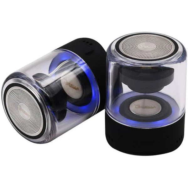 PUNOS Magnetic Light TWS Bluetooth Speakers (Pair) - Black
