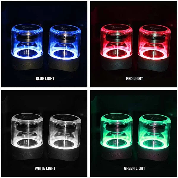 PUNOS Magnetic Light TWS Bluetooth Speakers (Pair) - Black
