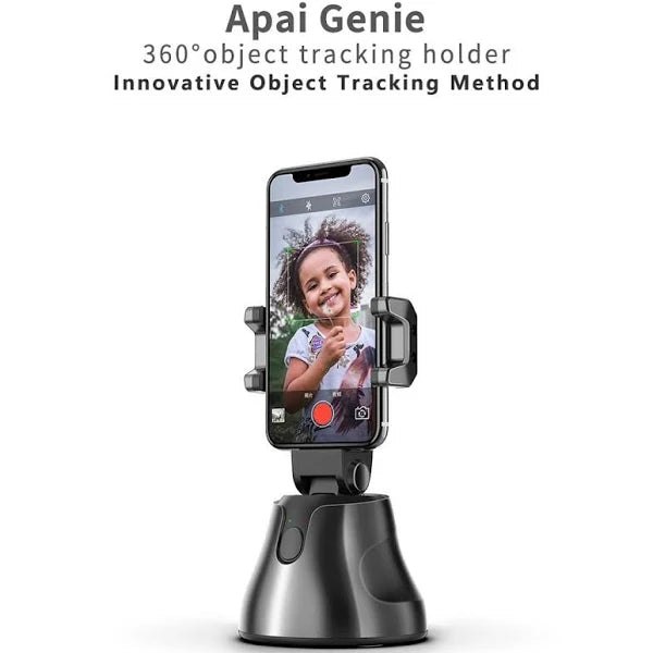 Apai Genie S1 Auto Smart Shooting 360 Degree Object Tracking Smart Phone Holder - Black