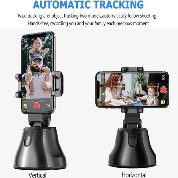 Apai Genie S1 Auto Smart Shooting 360 Degree Object Tracking Smart Phone Holder - Black