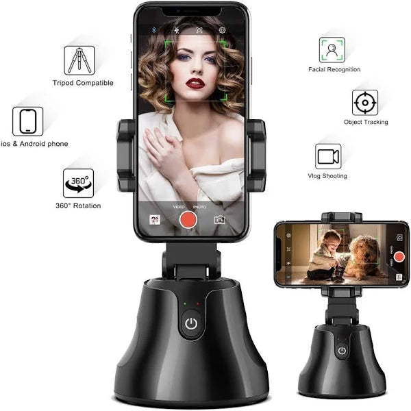 Apai Genie S1 Auto Smart Shooting 360 Degree Object Tracking Smart Phone Holder - Black