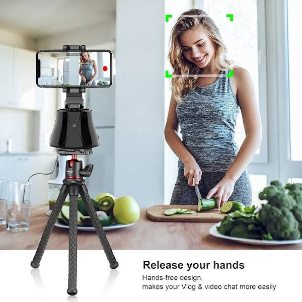 Apai Genie S1 Auto Smart Shooting 360 Degree Object Tracking Smart Phone Holder - Black