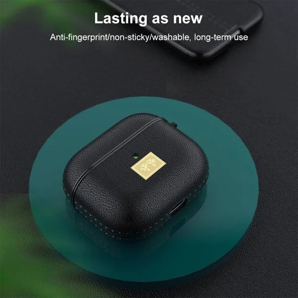 AirPods 3 Case Cover Leather Case Cover For AirPods 3  PU Leather Portable Protective Shockproof Cover For Apple AirPods 3