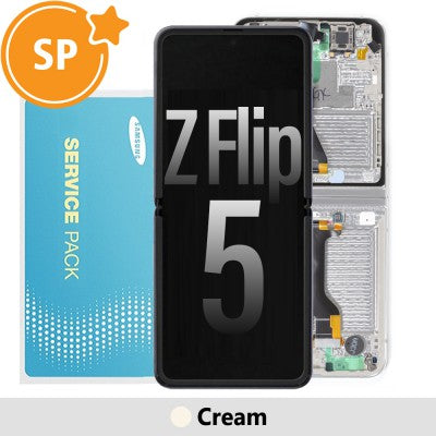Tecguru-Samsung Galaxy Z Flip5 F731B Screen Digitizer GH82-31827A (Service Pack)-Graphite
