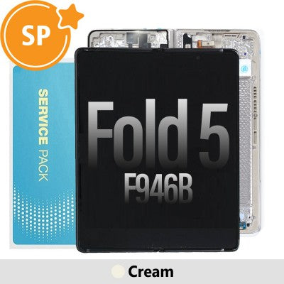 Tecguru-Samsung Galaxy Z Fold5 F946B Screen Digitizer GH82-31842A (Service Pack)-Phantom Black