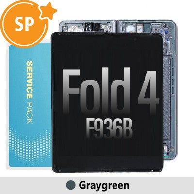 Tecguru-Samsung Galaxy Z Fold4 F936B Screen Digitizer Replacement GH82-29461A (Service Pack)-Phantom Black