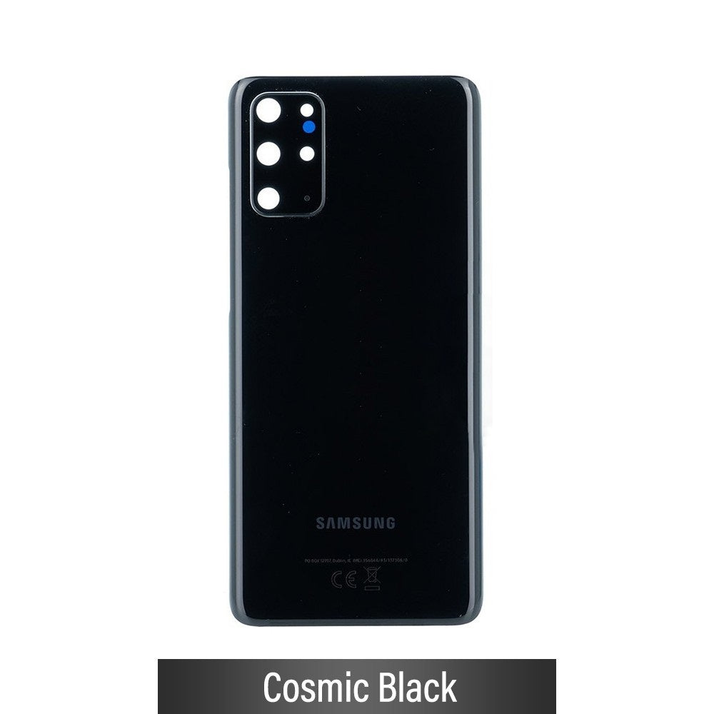 Rear Cover Glass For Samsung Galaxy S20 Plus G986 GH82-21634A-Cosmic Black