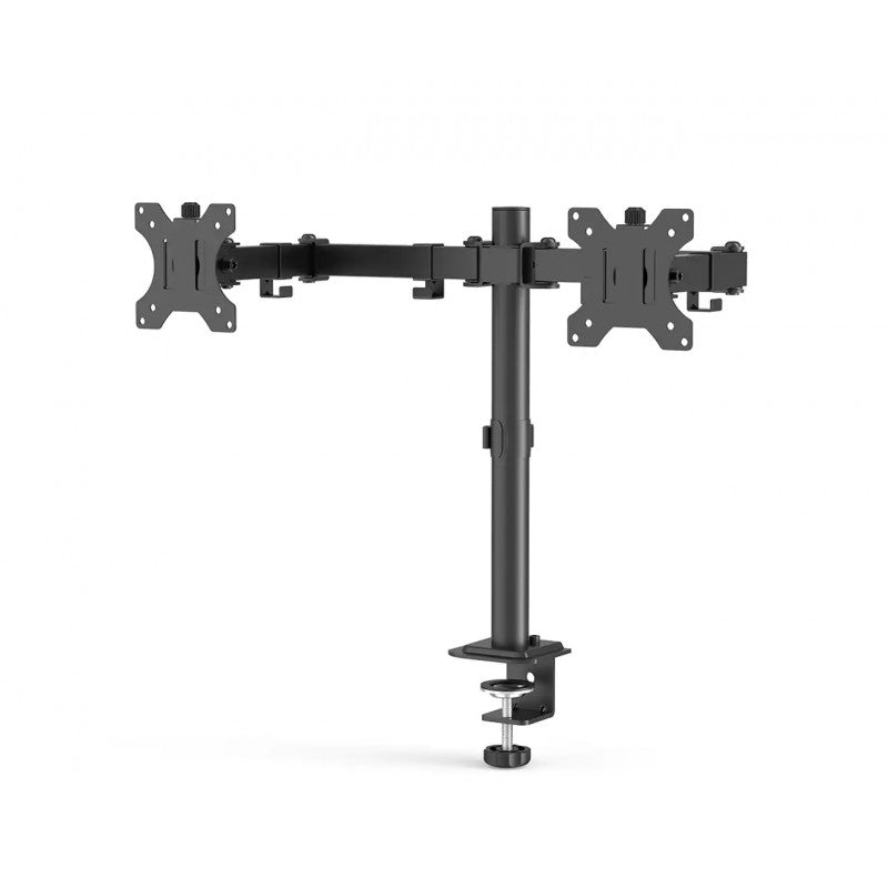Desk Mount Dual LED LCD Monitor Stand Bracket 13 27 Inch Flat Screen Swivel Holder