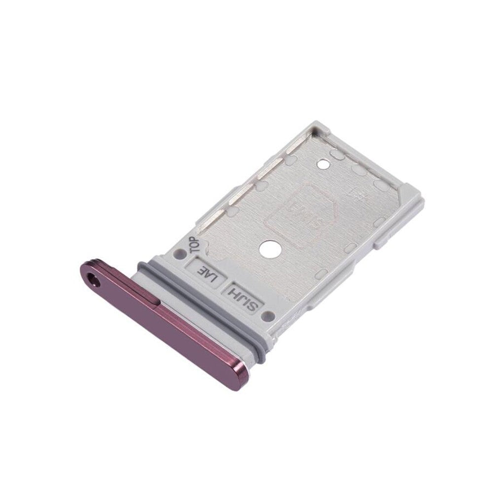 Dual SIM Card Tray for Samsung Galaxy S22 Ultra S908B-Burgundy