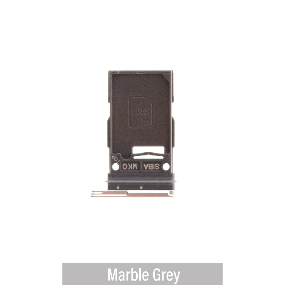 Single SIM Card Tray for Samsung Galaxy S24 S921B / S24 Plus S926B-Marble Grey