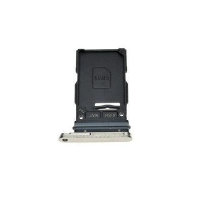 Single SIM Card Tray With Waterproof Ring for Samsung Galaxy S24 Ultra-Titanium Gray