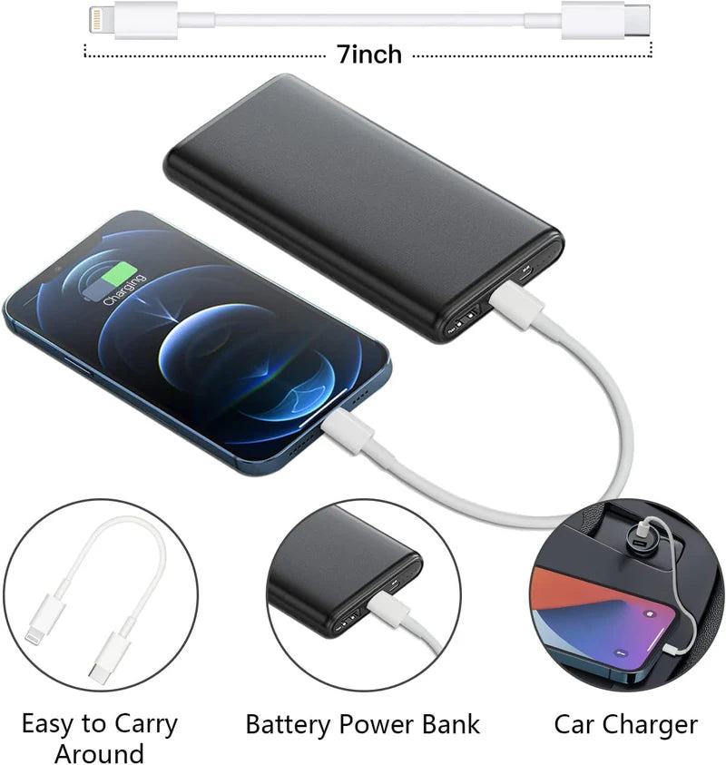 Pbuddy Type-C to Lightning Charging Cable 0.3M