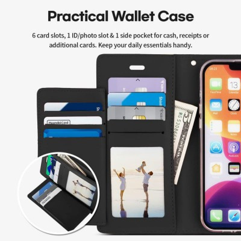 Mercury Rich Diary Case For IPhone 15 Series