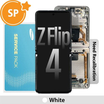 Tecguru-Samsung Galaxy Z Flip4 F721B Screen Digitizer Replacement GH82-30238E (Service Pack)-Navy